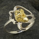 Серебряное кольцо 1С7595